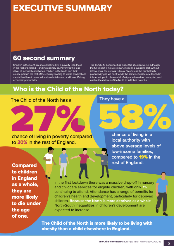 Child of the North report title page