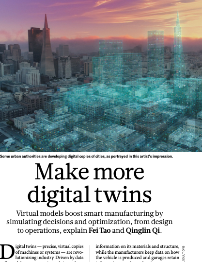 Make More Digital Twins nature article 