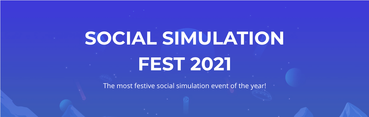 SocSimFest 2021 webpage banner